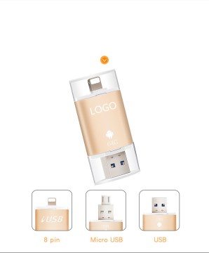 Lecteur de carte compatible iPhone / OTG Android / Ordinateur