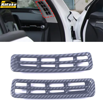 OEM Car ABS คาร์บอนไฟเบอร์อุปกรณ์ตกแต่งภายในสำหรับ Ford Mondeo Front Air Outlet Decoration
