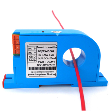DQ703MC AC/DC 0-100A Hall Current Sensor 4-20mA 0-10V