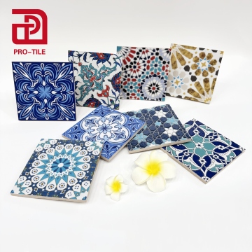 150x150mm Colorful Wall Tiles for Bathroom and Kitchen Decoration