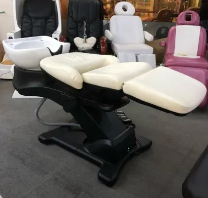 Luxury Electric  hair washing salon shampoo chair