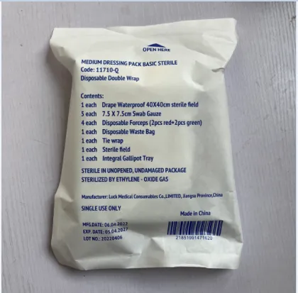Medical Dressing Pack Dressing Kit