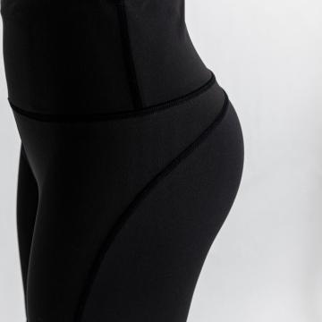 Dames Zwarte knielengte Yoga -broek