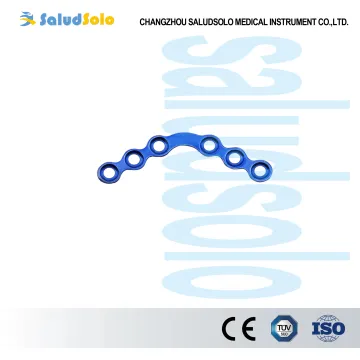 2.0MM 120° Arc Locking Plate Maxillofacial Plate