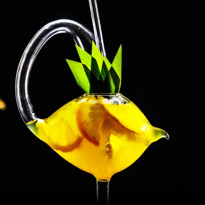 Custom Vintage Hand-Blown Borosilicate Martini Glasses - 175ml Unique Shape Wine Cocktail Glasses