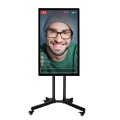 advertising display screen live stream mic