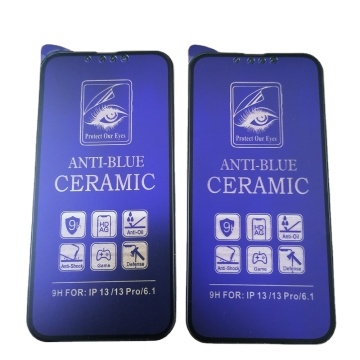 Factory Supply Anti Blue Light Screen Protector for iPhone 13/14/12/11 Pro Max & Ceramic Matte Protector Film for iPhone XR/XS Max