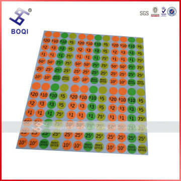 supermarket price label,electronic price label,price label