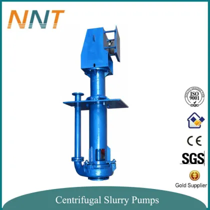 Minerals flotation processing vertical mining pump
