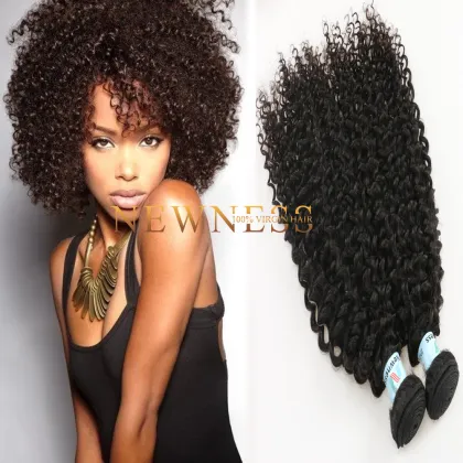 Wholesale Kinky Curly Remy Brazilian Braiding Hair Curly