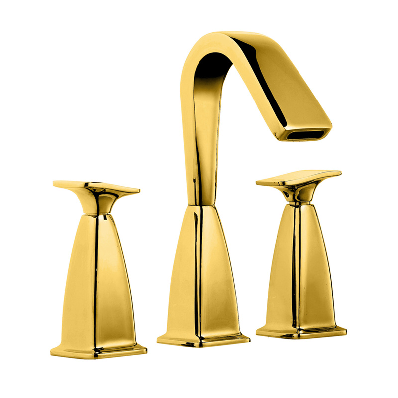 double lever basin mixer taps