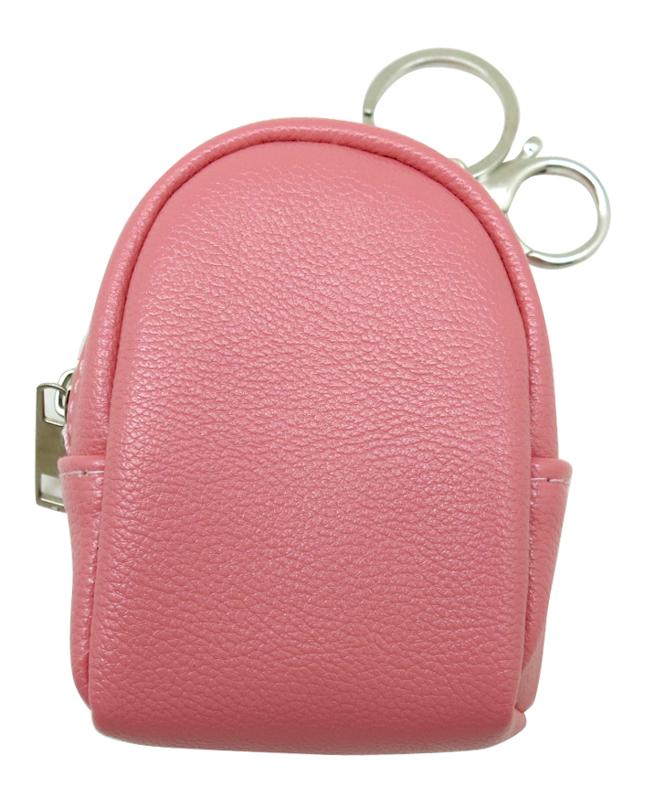 Solid Colored Coin Purse Keyring 1