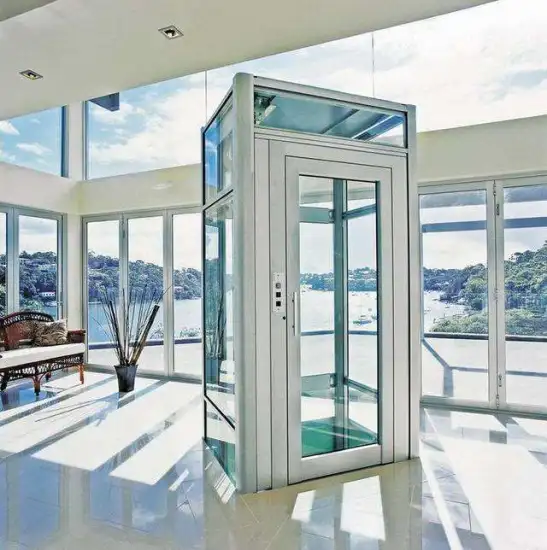 2-4 Floor Indoor/Outdoor Electric Residential Elevator Lift for Small Homes