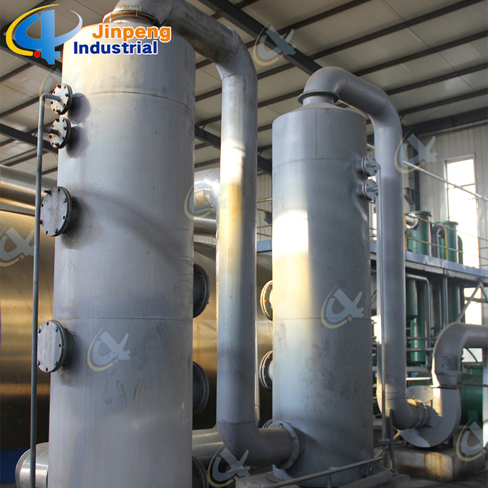 Pyrolysis Oil Refining System