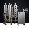 Double effect evaporation system
