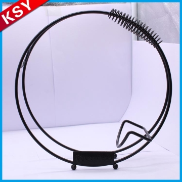 China Alibaba Top Quality Classical Tabletop Metal Wine Bottle Rack Holder For Kitchenware Dinning Room