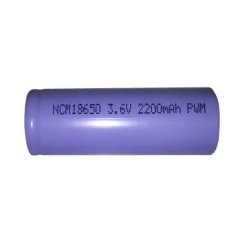 Ternary Li-ion Battery (NCM18650 2200mAh 3.6V)