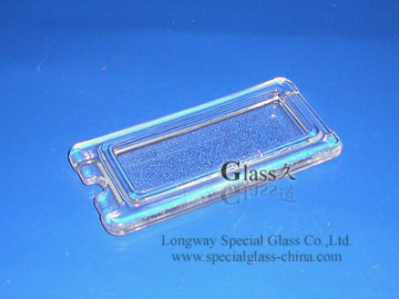 molded glass lens with pattern, light shade,light cover