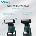 VGR V-393 Sakal Düzeltmeni Su Geçirmez Saç Vücut Tıraş Makinesi