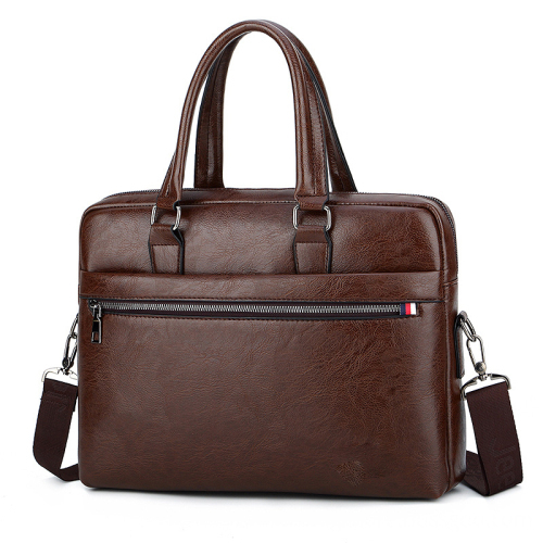 High Quality Fashion Man Genuine Leather Briefcases