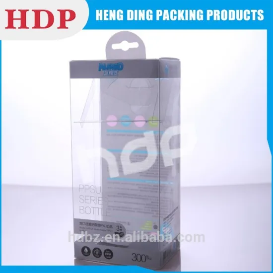 factory offer folding plastic box clear
