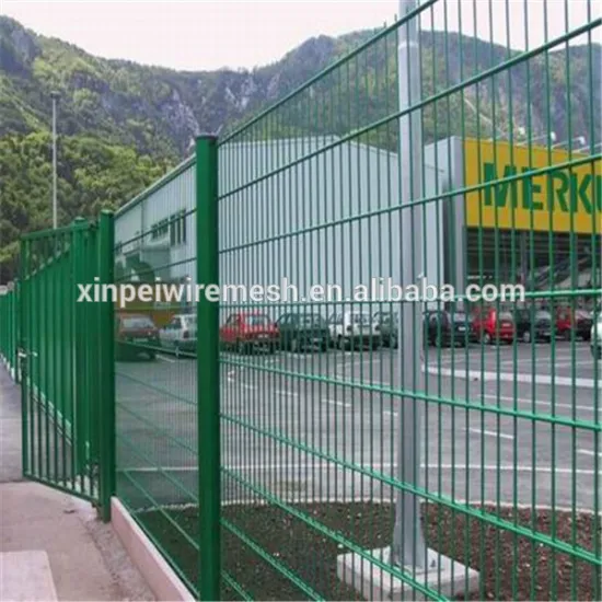 powder coating road protection double Wire Mesh Fence (china factory with best price)