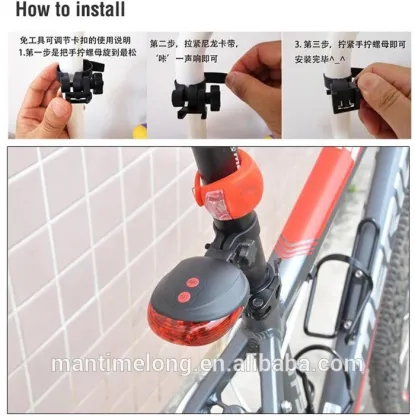 led bike light laser bike light bike tail light