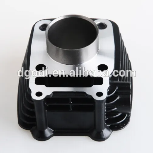 die casting black powder coated steel strong motorcycle cylinder block