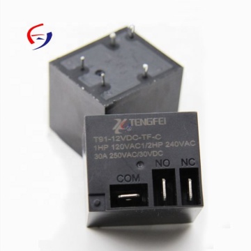 24V Relay TF2100 T91 HJQ-15F-1-S-Z 5-Pin 30A High Power