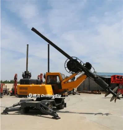 best quality construction machinery piling machine with cockpit, pile driver