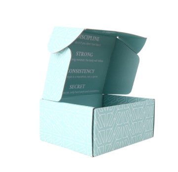 Scatola cosmetica per skincare cartone