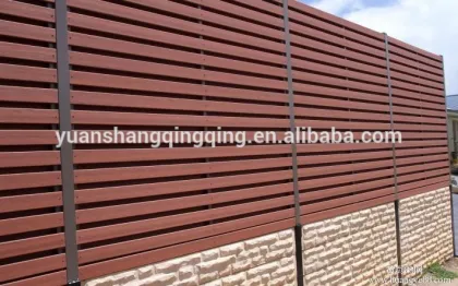 Eco-wood outdoor decorative wall panel