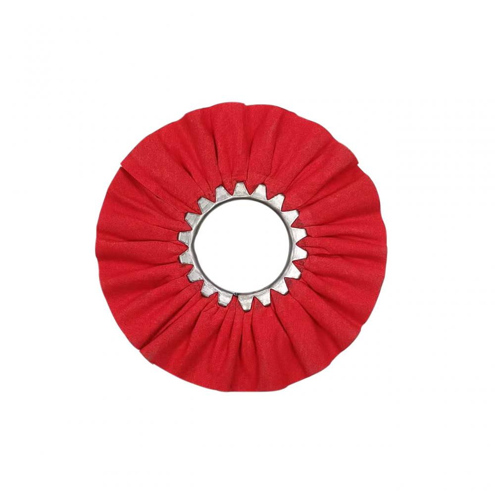 Red oblique cutting polishing cloth wheel