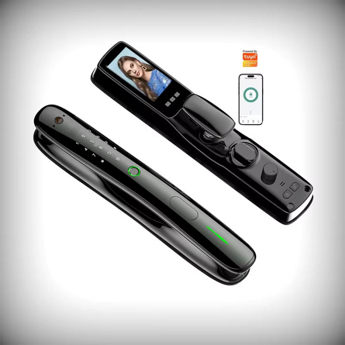 Tuya Wi -Fi Door Lock с 3D -распознаванием лица