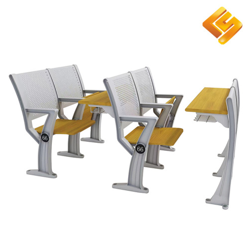 Компактный учебный стол с многоуровневой скамьей