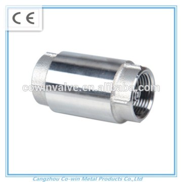 Cangzhou supply Threaded BSP/NPT stainless steel 1 pc Check valves