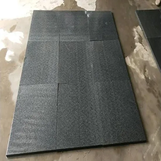 Chinese black rust stone fire board