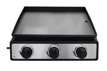 3 Burners Table Top Gas Griddle Grill