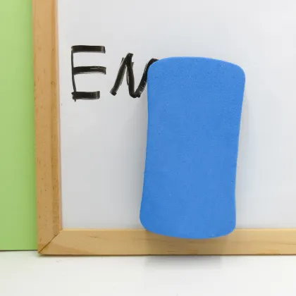 Chinese Manufacture Ergonomic Blue Magnetic Whiteboard Eraser