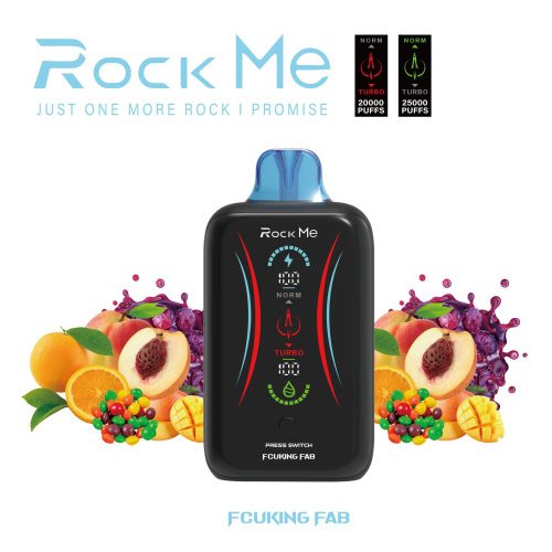 Rockme 25000 Puffs Vape Pen dengan kumparan mesh