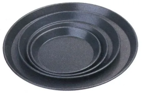 Shallow pizza pan, aluminium-non stick