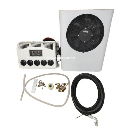 Customized Red White Truck 12V DC Air Conditioner for Bus Centre Cooler Systems