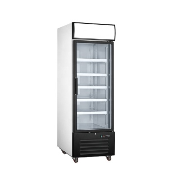 240L One Glass Door Upright Commercial Freezer