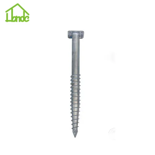 Different Types And Sizes Of Ground Screw, High Quality Different Types