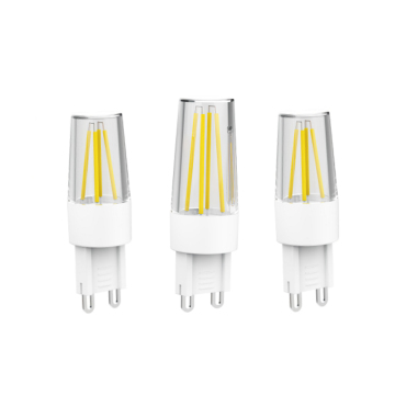 CE ROHS Certified G9 LED -Glühbirne, 3W warmes Weiß, 110lm/W, E -Klasse, 110 V/220 V kompatibel