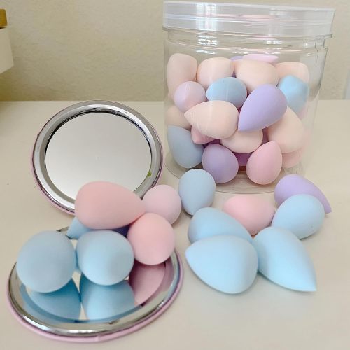 50 PCS Small Mini Makeup Sponges