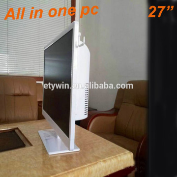 All in one Wall mount gaming computer ,all in one pc, built-in all in one pc case 27"LED monitor desktop computer without CPU