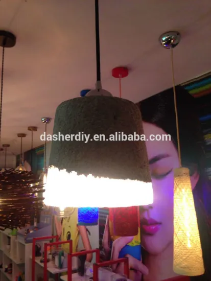 factory sale concrete chandelier lamp