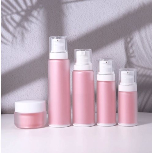 Bouteille de pompe de lotion à double mur vide 100 ml 120 ml