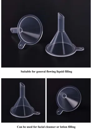 Plastic Mini funnel perfume funnel